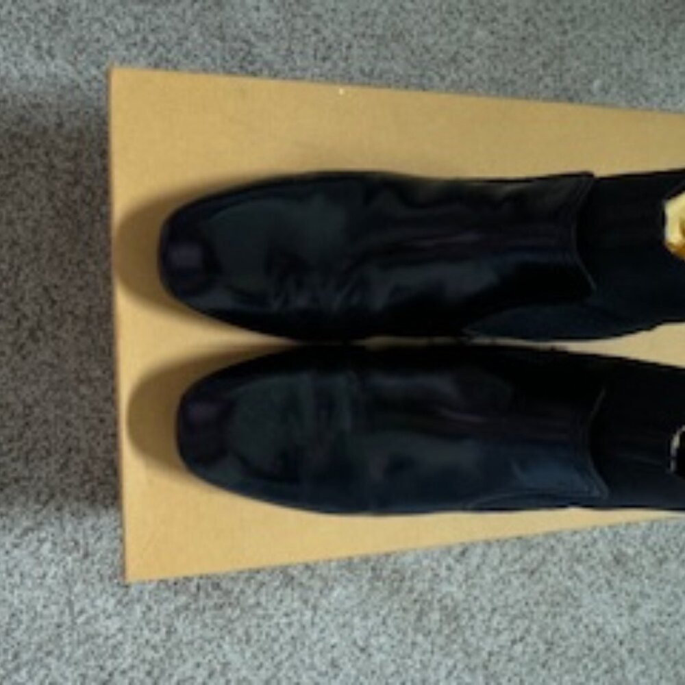 Tod's Black Booties size 7 1/2
